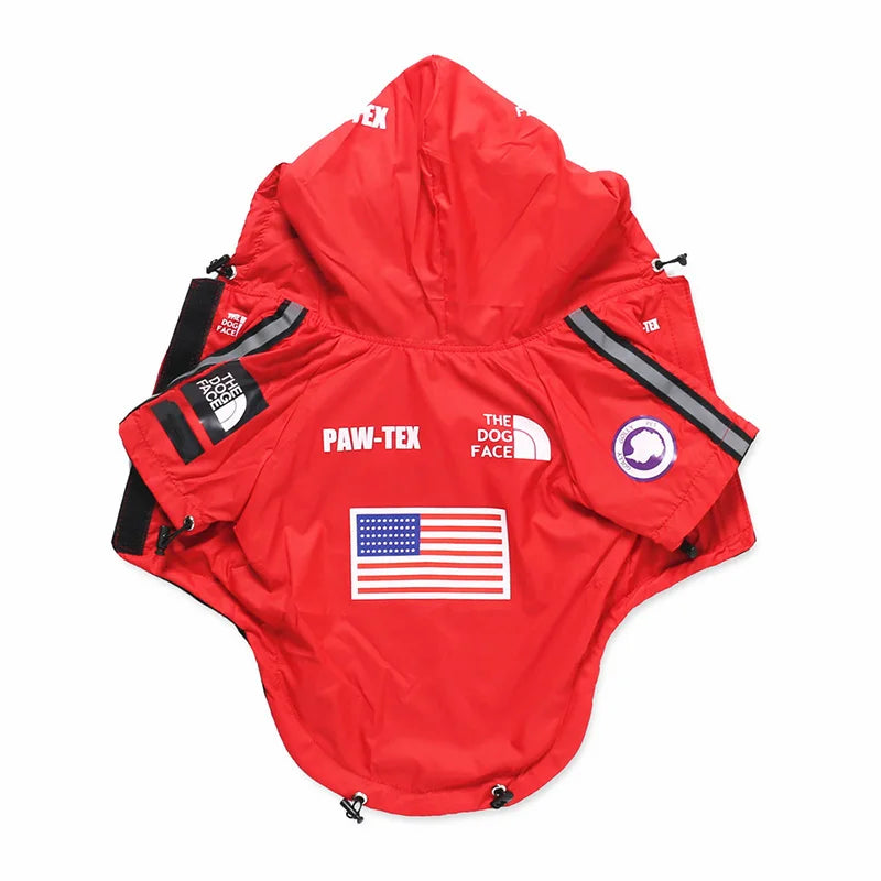 Windbreaker Pet Clothes Raincoat