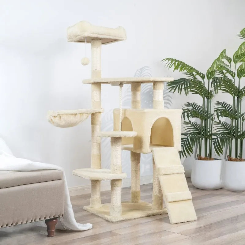 Hawsaiy Multi Level 51in Cat Tree Tower