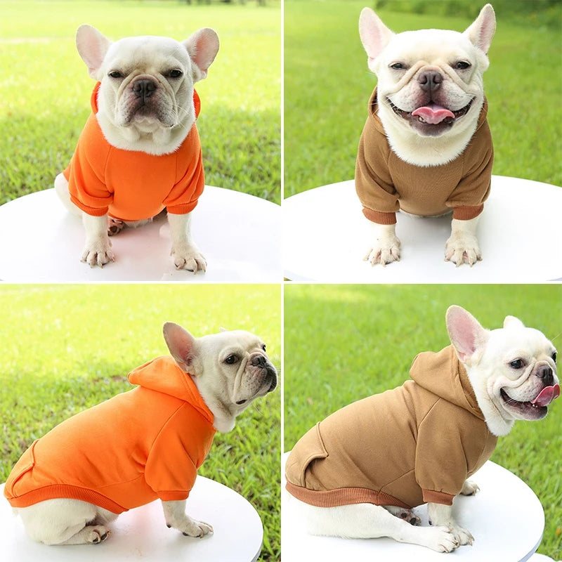 Hoodie Sweater Fleece Pet Clothes
