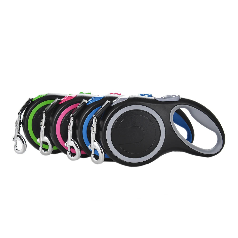 Retractable Roulette Collar Dog Leash
