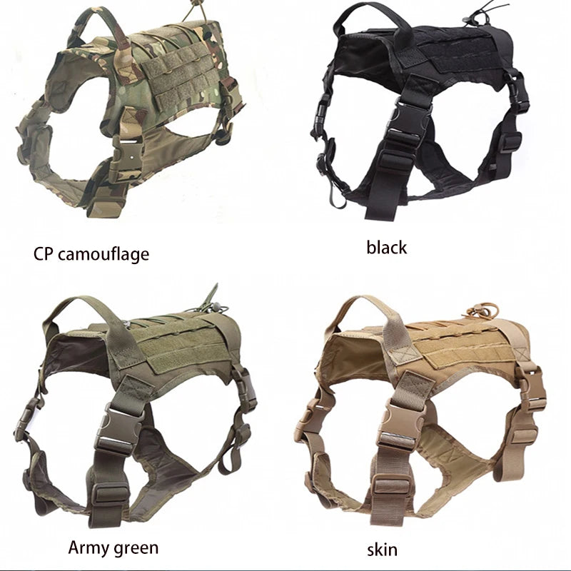 Military Tactical Dog Harness