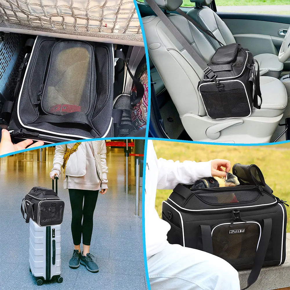 Petskd Top-Expandable Pet Carrier