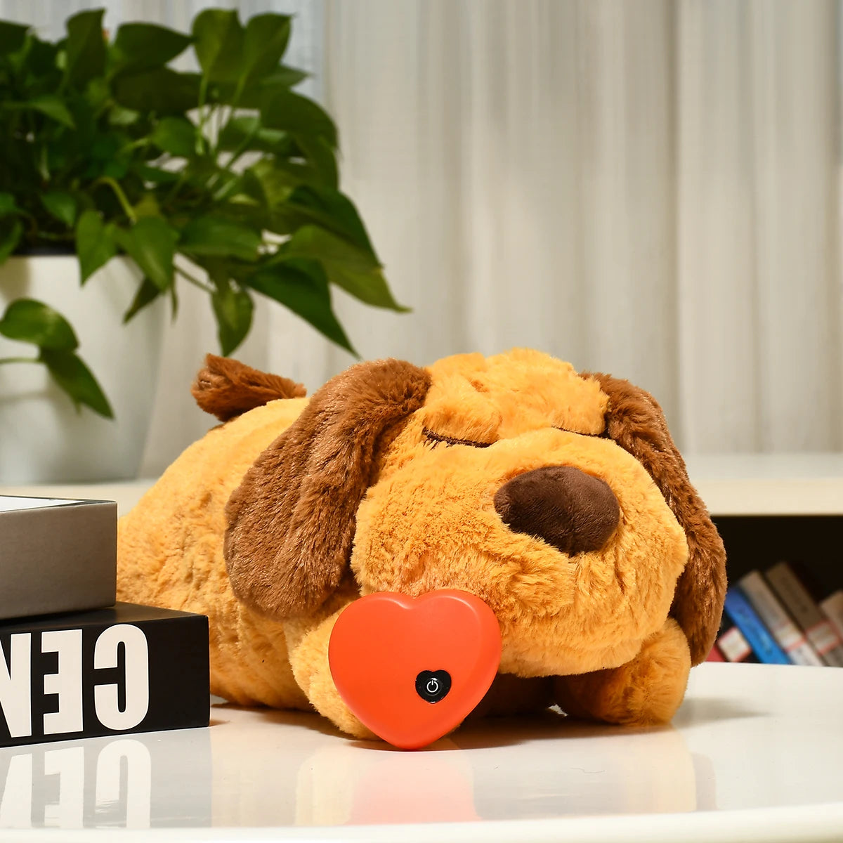 Plush Heartbeat Puppy Behavioral Training Toy