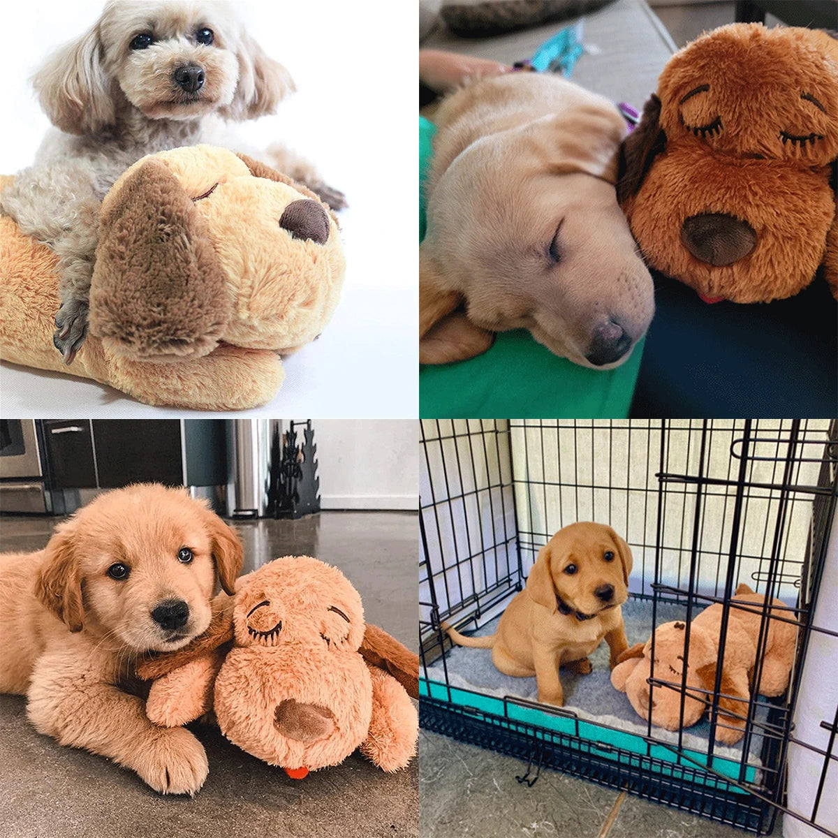 Plush Heartbeat Puppy Behavioral Training Toy