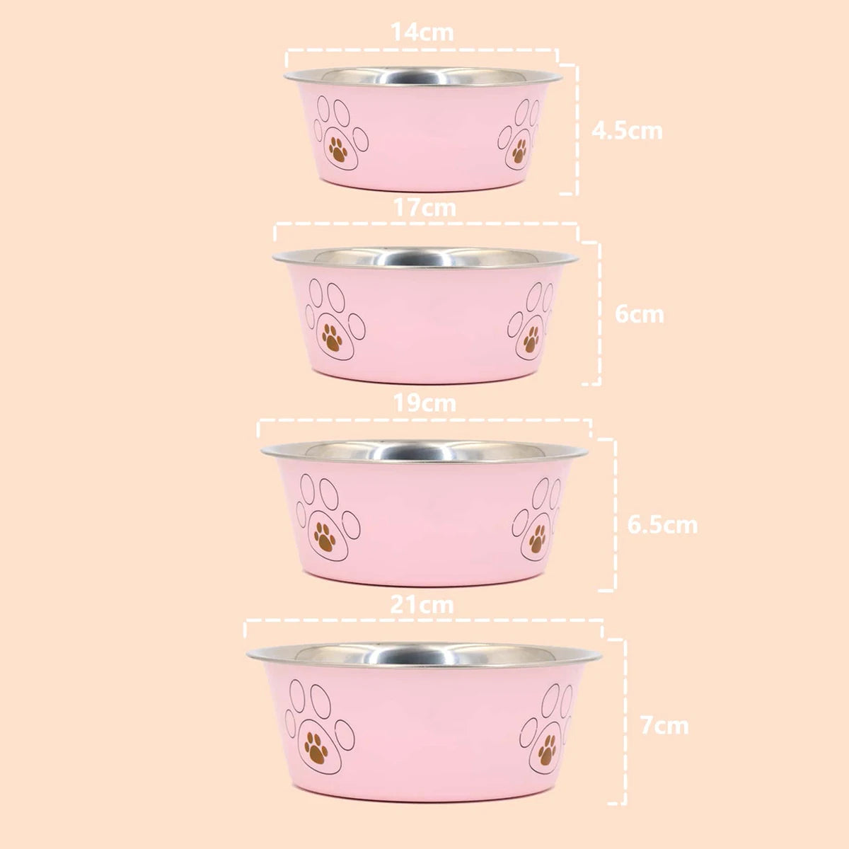 Dog/Cat Water Bowls in a variety of sizes.