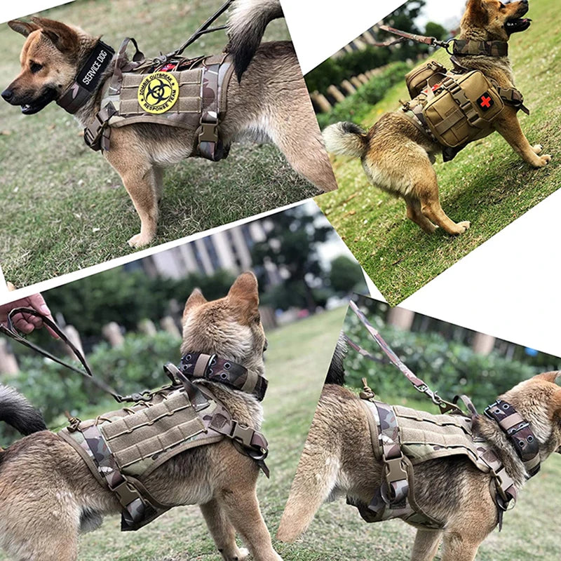 Military Tactical Dog Harness