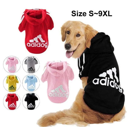 Hooded Dog Shirt in Various Sizes S-XL