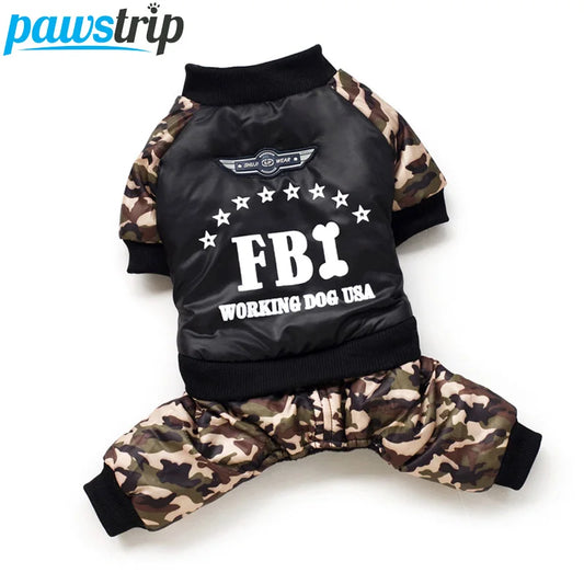 Cool FBI Pet Clothes