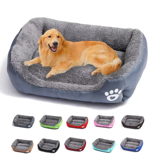 Large Washable Pet Cat Dog Bed Plush Pet Mattress