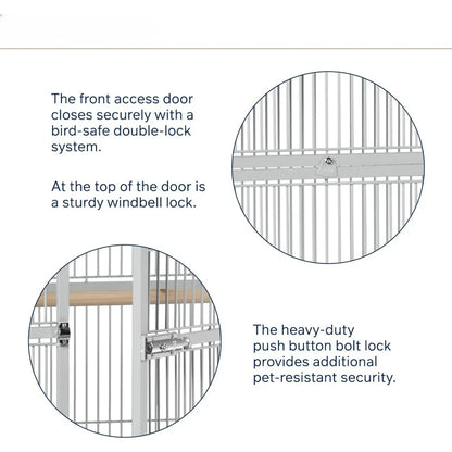 Wrought Iron Select Bird Cage