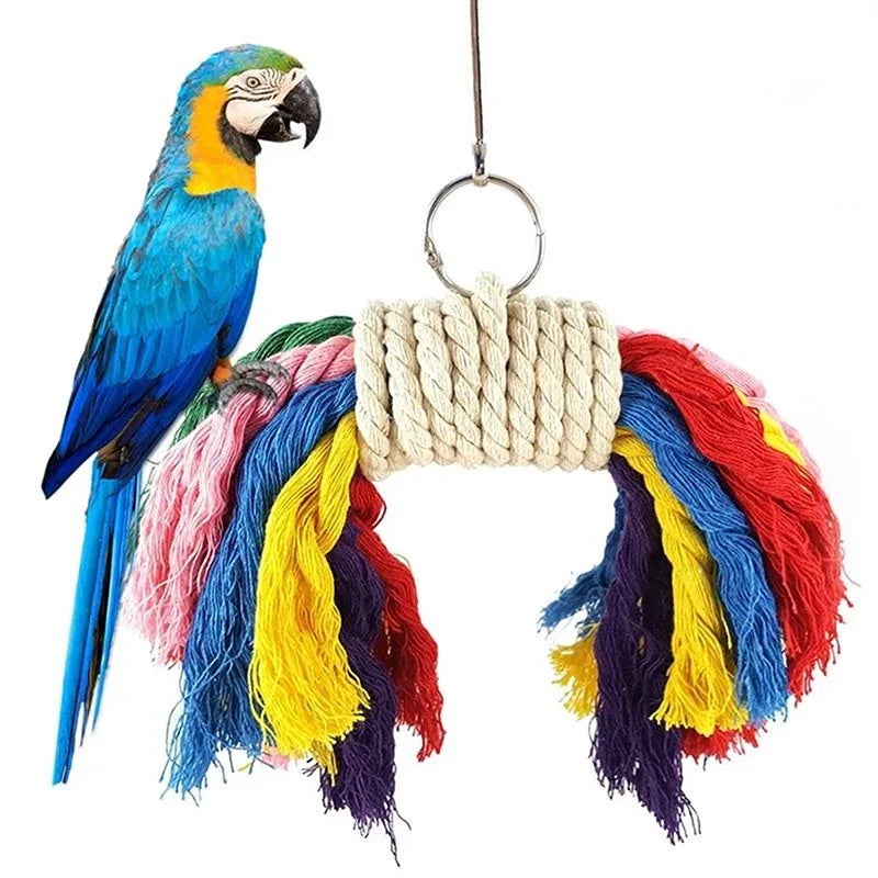 Cotton Rope Parrot Chew Toy