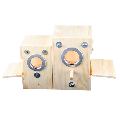 Wood Breeding Box Bird House