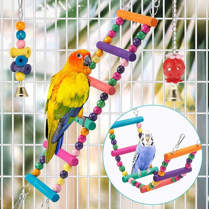 Chewable Bite Bridge Bird Cage Toys