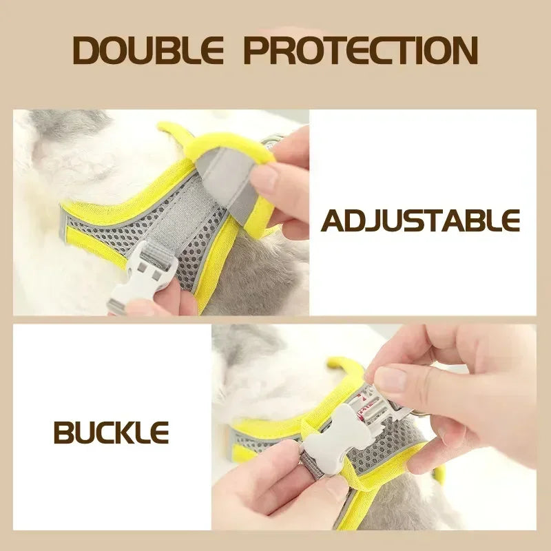 Reflective Pet Vest Collar Clothes