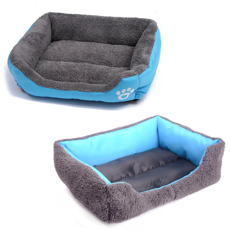 Large Washable Pet Cat Dog Bed Plush Pet Mattress