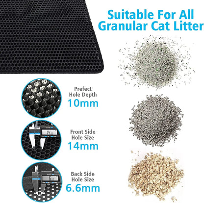 Double Layer Cat Litter Mat