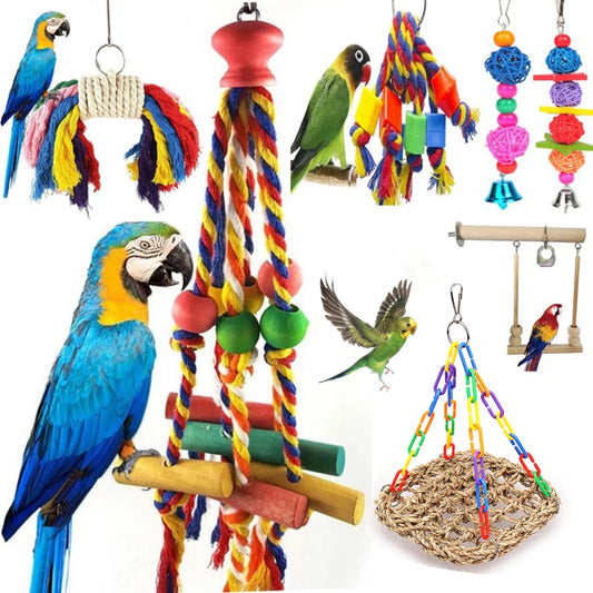 Cotton Rope Parrot Chew Toy