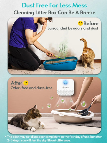 DownyPaws Odor Purifier For Litter Box