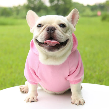 Hooded Dog Shirt in Pink