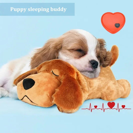 Plush Heartbeat Puppy Behavioral Training Toy