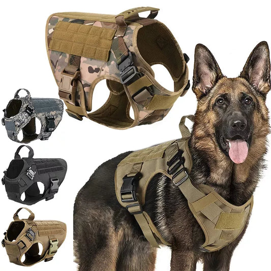 Military Tactical Dog Harness