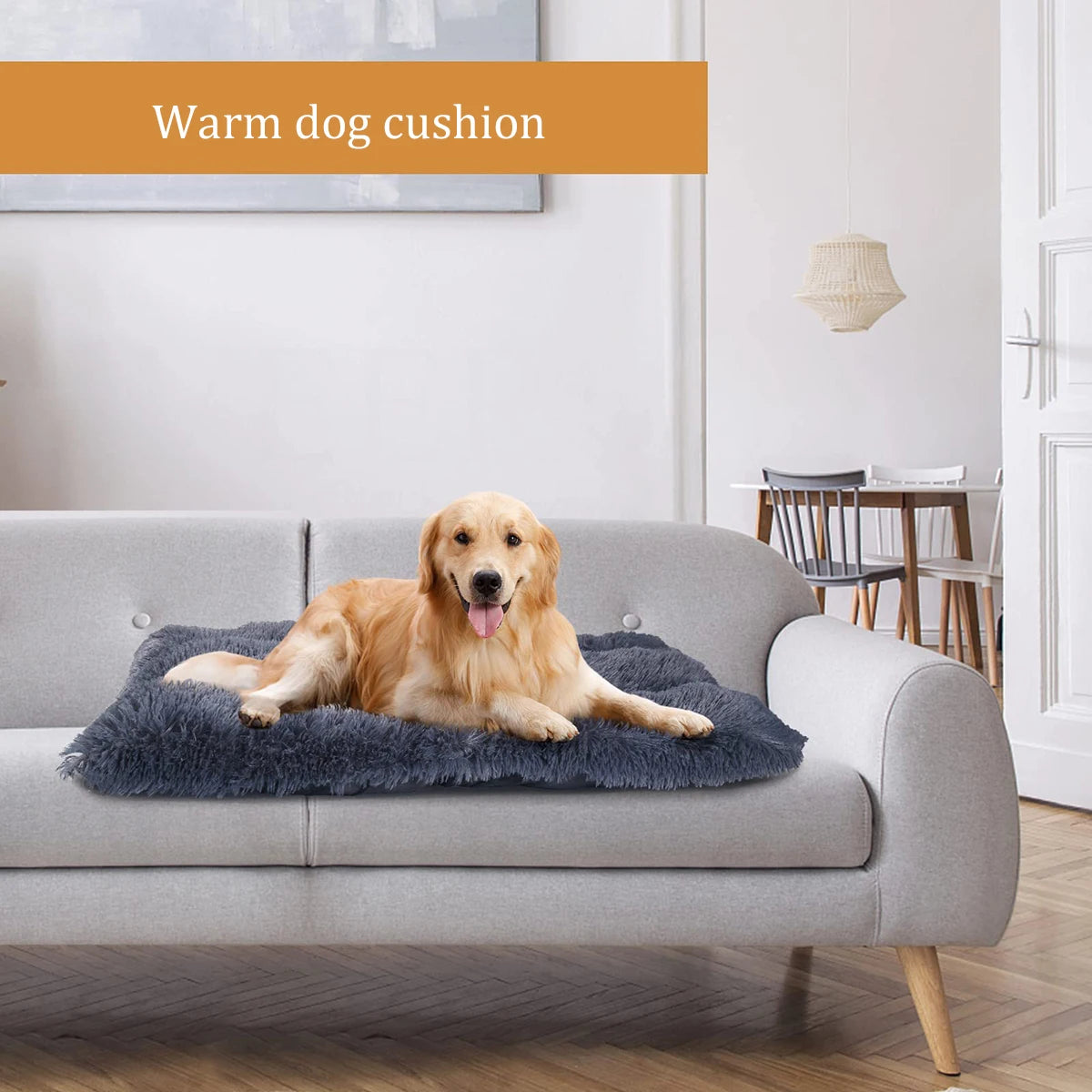 Anti Anxiety Warm Dog Cushion Sleeping Mat